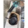 Image 1 : LOT OF CAST IRON PANS AND POT, CAMP CHAIR, ETC