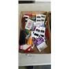Image 2 : 2 TRAYS OF CRAFTING SUPPLIES INCLUDING STAPLES, SEWING NEEDLES, RING CLASPS ETC