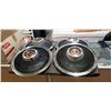 Image 1 : SET OF 4 VINTAGE HUBCAPS
