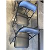 Image 3 : 2 FOLDING CARD TABLES AND 3 FOLDING CHAIRS