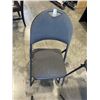 Image 4 : 2 FOLDING CARD TABLES AND 3 FOLDING CHAIRS