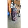 Image 1 : VINTAGE GOLF CLUBS IN BAG