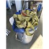Image 2 : GARBAGE CAN WITH LARGE TARPS AND LIFTING STRAPS