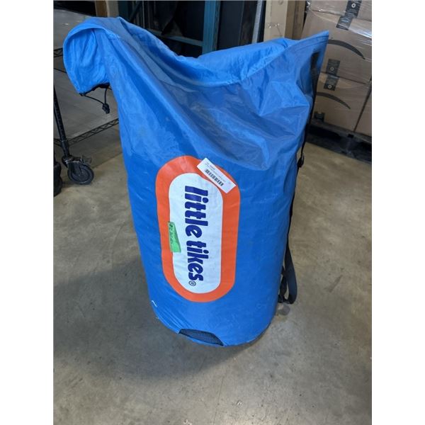LITTLE TYKES BOUNCY CASTLE, MAY REQUIRE PATCHES, NO BLOWER FAN