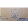 Image 2 : CASE OF PRODUCE PLATTERS W/ SHALLOW DOME LID - 72 IN CASE
