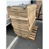 Image 1 : STACK OF 12 NEW ROLLING FOUR HOOK RACKS