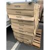 Image 3 : STACK OF 12 NEW ROLLING FOUR HOOK RACKS