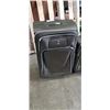 Image 2 : 2 FOREST GREEN ATANTIC SOFT SIDE SUITCASES - LARGE AND CARRY-ON SIZE