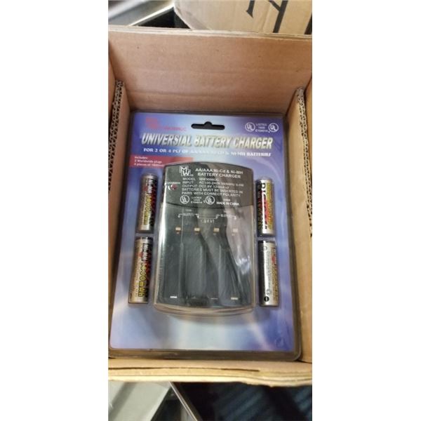 3 NEW RECHARGEABLE 'AA' BATTERY SETS INCLUDING 12 BATTERIES