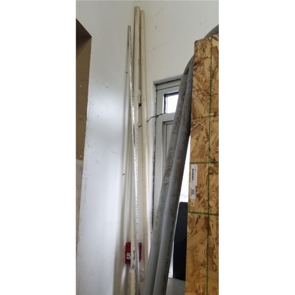 LOT OF PVC PIPES