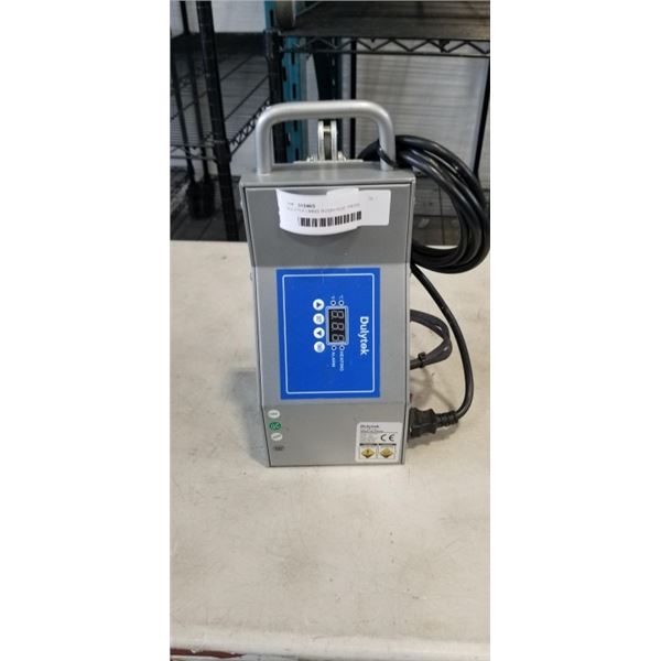 DULYTEK DM800 ROSIN HEAT PRESS, WORKING