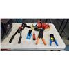 Image 2 : HUSKY ROLLING TRADESMAN BAG WITH LOTS OF QUALITY HAND TOOLS, INCLDUING SOME AS NEW LINEMANS TOOLS ET