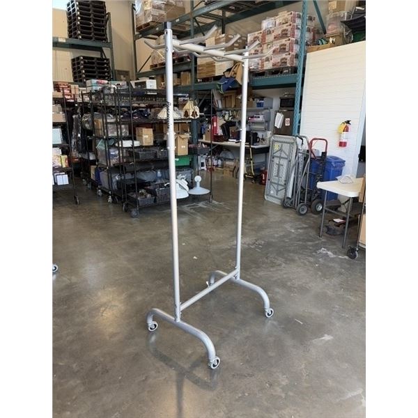 PROGRESSION FITNESS ROLLING RACK. 82 INCH