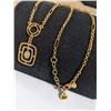 Image 2 : VINTAGE GOLD TONE MYKA CHAIN NECKLACE