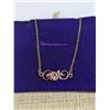 Image 2 : VINTAGE GOLD TONE CHOKER NECKLACE