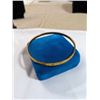 Image 3 : LILY ENGRAVED GOLD TONE BANGLE