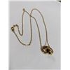 Image 2 : CARTIER NECKLACE MARKED ON CLASP, NOT AUTHENTICATED