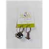 Image 1 : VINTAGE PAIR OF STERLING SILVER BAUBLE LULU EARRINGS