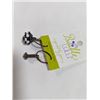 Image 2 : VINTAGE PAIR OF STERLING SILVER BAUBLE LULU EARRINGS