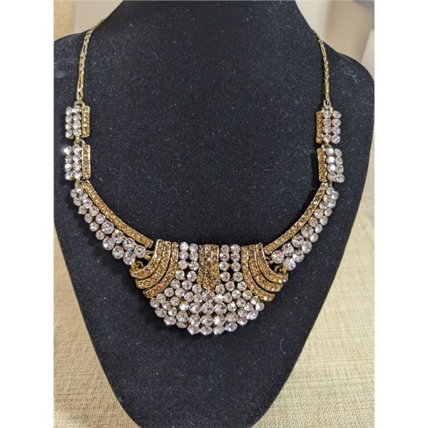 VINTAGE RHINESTONES NECKLACE