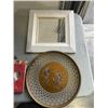 Image 2 : LOT OF COLLECTOR VARIOUS PLATES, MIRROR, BOWLS, CANDLES, TRAYS.