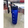 Image 3 : 5 NEW HYDRATION NATION SPORTS WATER BOTTLES WITH TIME MARKERS