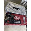 Image 1 : 2 FLATS OF SODA, A FEW CANS MAY BE MISSING - DIET PEPSI AND DIET DR. PEPPER
