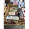 Image 4 : 3 TRAYS OF KIDS GAMES, PUZZLES, TOYS, TRAIN TRACK AND SMALL AIR HOCKEY TABLE