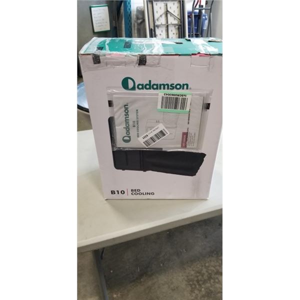 ADAMSON B10 BED COOLING SYSTEM