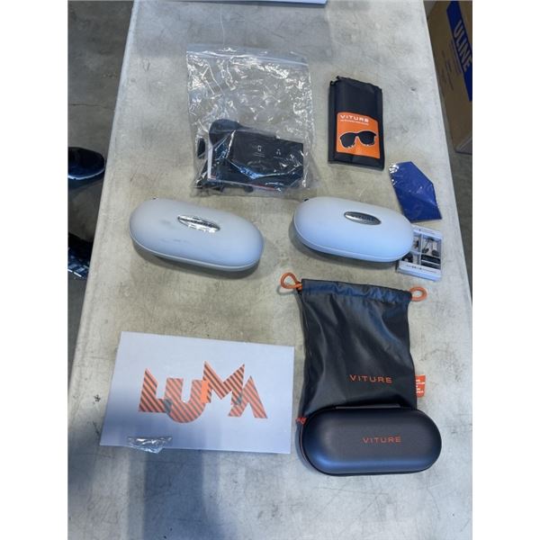 4 VARIOUS VITURE XR GLASSES AND VITURE XR GLASSES LENS SHADE