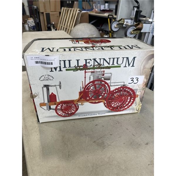 NEW VINTAGE JOHN DEERE MILLENINIUM FARM CLASSICS TRACTOR