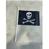 Image 1 : HUGE CASEOF NEW PIRATE FLAGS, 12 PER WHITE BOX