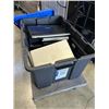 Image 1 : TOTE FULL OF ASSORTED LAPTOPS FOR PARTS