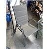 Image 2 : 2 STACKING SLING PATIO CHAIRS
