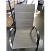 Image 3 : 2 STACKING SLING PATIO CHAIRS
