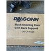 Image 2 : DRAGONN BLACK KNEELING CHAIR WITH BACK SUPPORT