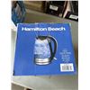 Image 4 : HAMILTON BEACH 1.7L ELECTRIC GLASS KETTLE - TESTED WORKING