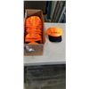 Image 1 : NEW 12 RAVAGE BALL ORANGE CAPS BLACK COLOUR RETAIL $119