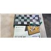 Image 3 : 2 NEW YELLOW MOUNTAIN TRAVEL MAGNETIC GO GAME SETS AND NEW CHESS SET