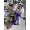 Image 2 : 3 DYSON VACUUMS WORKING, LIMITED ACCESSORIES, ONLY WHATS IN PHOTOS