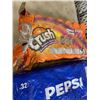 Image 2 : 2 FLATS OF SODA, A FEW CANS MAY BE MISSING - PEPSI AND CRUSH