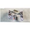 Image 2 : 2 BRAND NEW DOOR HANDLE SETS WITH KEYS