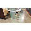 Image 3 : UNIQUE GLASS SIDE TABLE