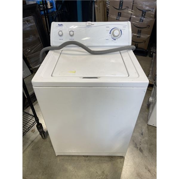 INGLIS WASHER, WORKING