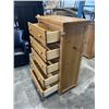 Image 3 : PINE 5 DRAWER HIGHBOY DRESSER