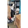 Image 2 : 2 FLOOR LAMPS - CHROME AND GOLD
