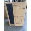 Image 1 : NEW RUBBERMAID SLIM JIM 68L STEP ON GARBAGE CONTAINER. BEIGE