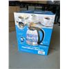 Image 3 : HAMILTON BEACH COMPACT 1L GLASS ELECTRIC KETTLE - TESTED WORKING