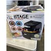 Image 2 : HERITAGE INFRARED 4.5QT STEAM AIR FRYER - TESTED WORKING, RETAIL $299