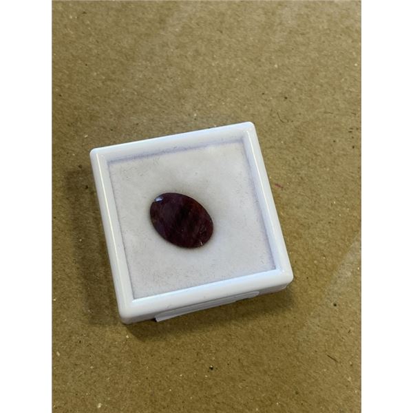 NEW 11.7CT NATURAL RUBY, UNTREATED OVAL CUT